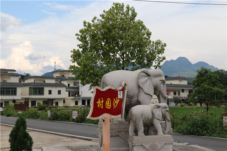 沙園村一景。（清遠日報 特約通訊員張麗思 攝）.JPG